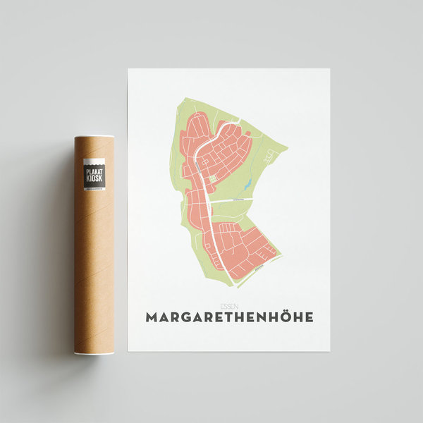 MARGARETHENHÖHE MAP