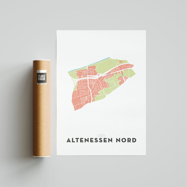 ALTENESSEN-NORD MAP